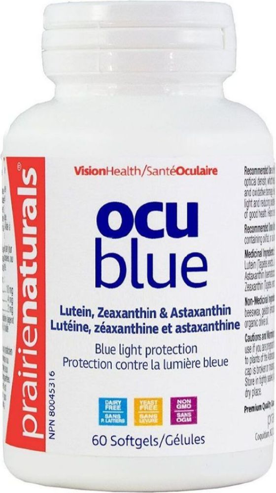 PRAIRIE NATURALS Ocu Blue (60 sgels) Cheap