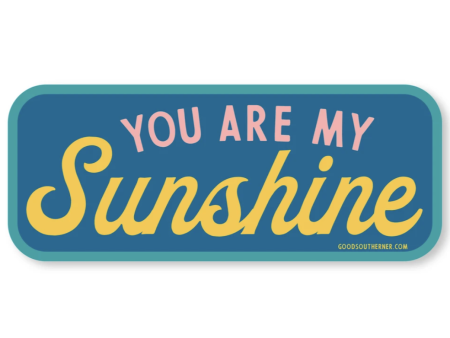 You Are My Sunshine Vinyl Sticker Cheap