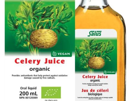 SALUS Celery Fresh Plant Juice (200 ml) Discount