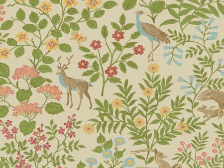 Woodland Floral Premium Peel + Stick Wallpaper Roll Fashion