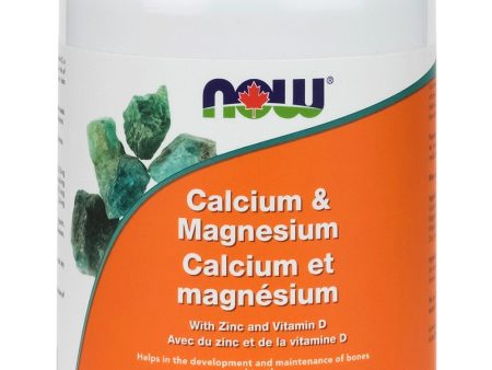 NOW Cal-Mag + D Softgels (240 sgels) Supply