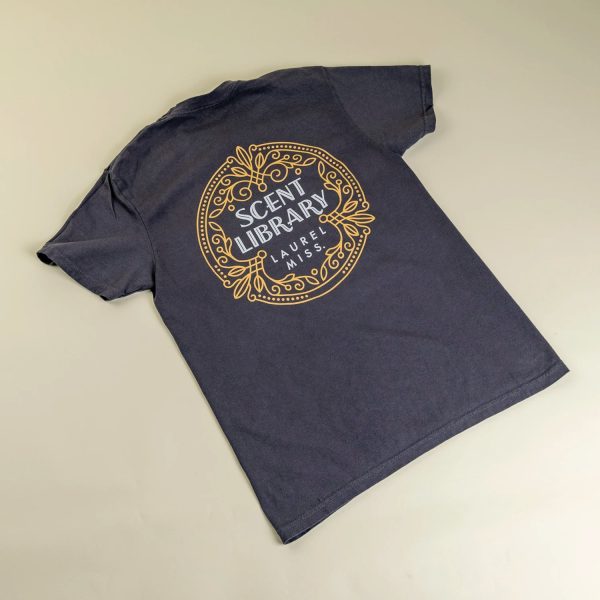 Scent Library Seal T-Shirt (Graphite) Online Hot Sale