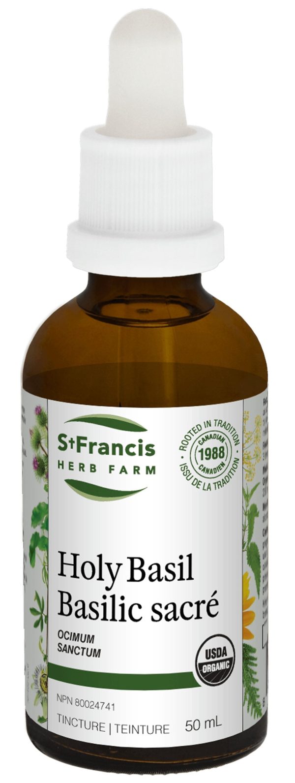 ST FRANCIS HERB FARM Holy Basil (50 ml) For Sale