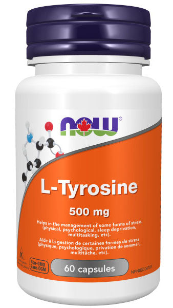 NOW L-Tyrosine (500 mg - 60 caps) Cheap