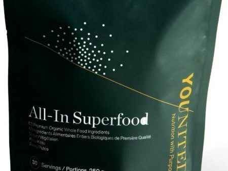 YOUNITED All-In-Superfood (Organic - Unflavoured - 250 g) For Sale