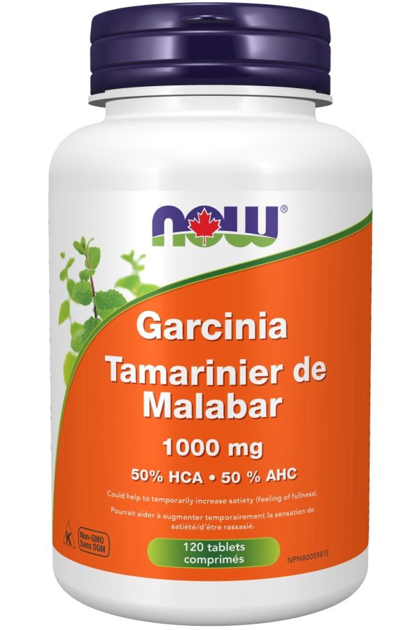 NOW Garcinia 50% HCA (1000 mg - 120 tablets) Supply