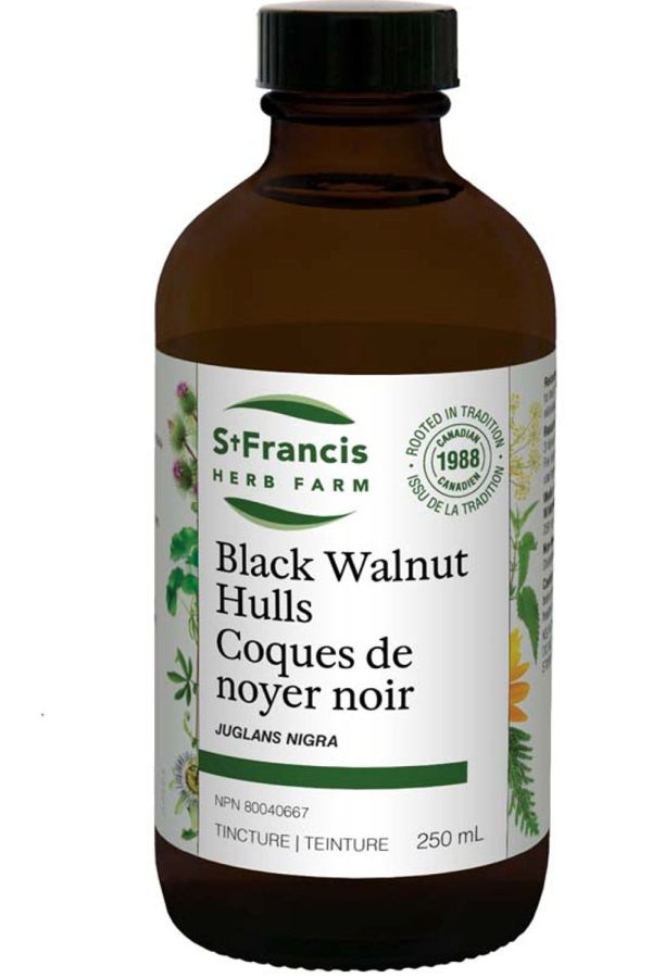 ST FRANCIS HERB FARM Black Walnut Hulls (250 ml) Hot on Sale