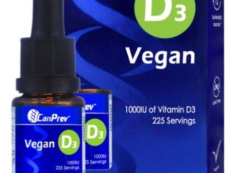 CANPREV D3 Drops 1000 IU Vegan (15 ml) Fashion