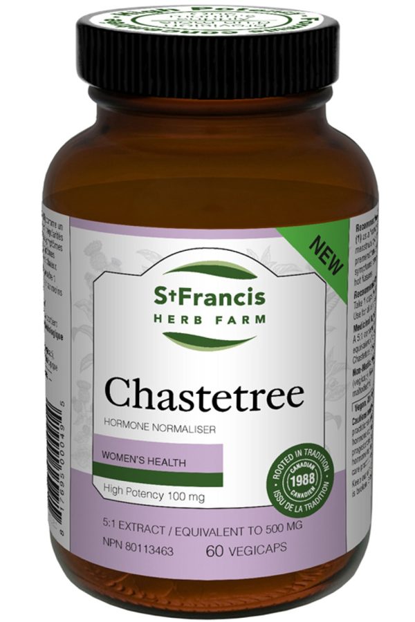 ST FRANCIS HERB FARM Chastetree (60 Caps) Hot on Sale