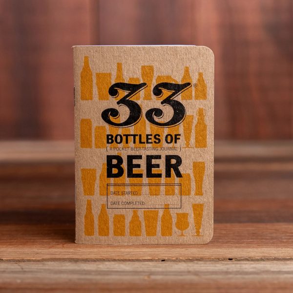 33 Bottles of Beer Tasting Notebook Cheap