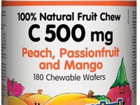 NATURAL FACTORS Vitamin C Peach (500 mg - 180 chews) Sale