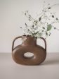 Double Handle Oval Vase Online