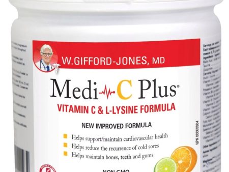 W.GIFFORD-JONES Medi C Plus w  Calcium (Citrus - 300 g) Supply