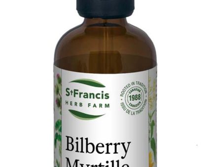 ST FRANCIS HERB FARM Bilberry Leaf & Berry (250 ml) Online now