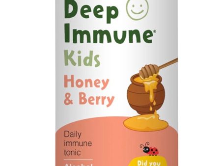 ST FRANCIS HERB FARM Deep Immune Syrup Kids (Honey & Berry - 120 ml) on Sale