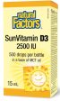 NATURAL FACTORS SunVitamin D3 (2500 IU - 15 ml) Discount