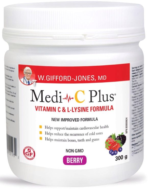 W.GIFFORD-JONES Medi C Plus w  Calcium (Berry - 300 g) Online Hot Sale