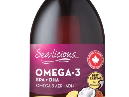 SEA-LICIOUS Omega 3 EPA-DHA (Tropical Colada - 250 ml) Online Sale