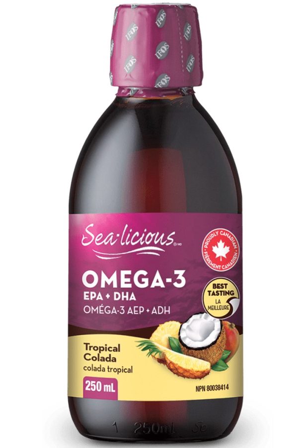 SEA-LICIOUS Omega 3 EPA-DHA (Tropical Colada - 250 ml) Online Sale