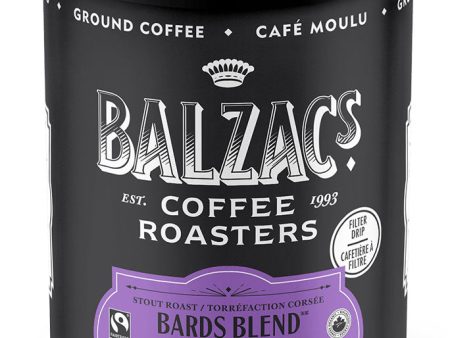 BALZAC S COFFEE Bards Blend - Ground Coffee For Sale