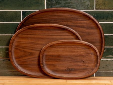 Walnut Oval Carving Board Hot on Sale