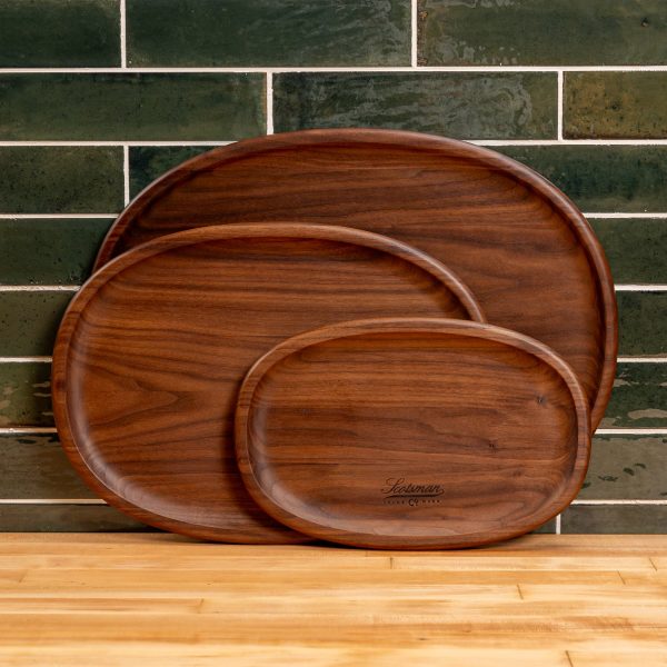 Walnut Oval Carving Board Hot on Sale