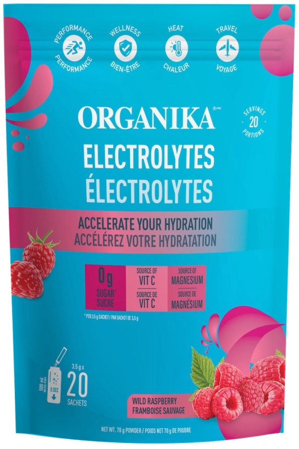 ORGANIKA Electrolytes - Wild Raspberry (20 Sachets ) Cheap