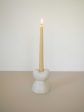 Burl Single Candle Holder Online now