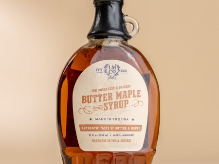 LMCo. Butter Maple Syrup For Discount