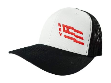 NOV Trucker - Red Flag Hot on Sale