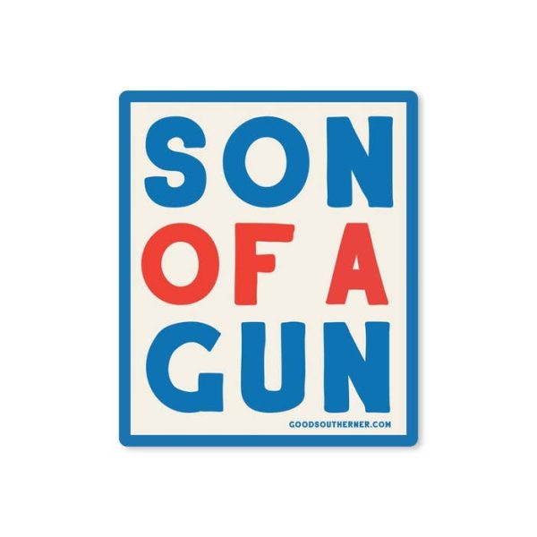 Son of a Gun Vinyl Sticker Hot on Sale