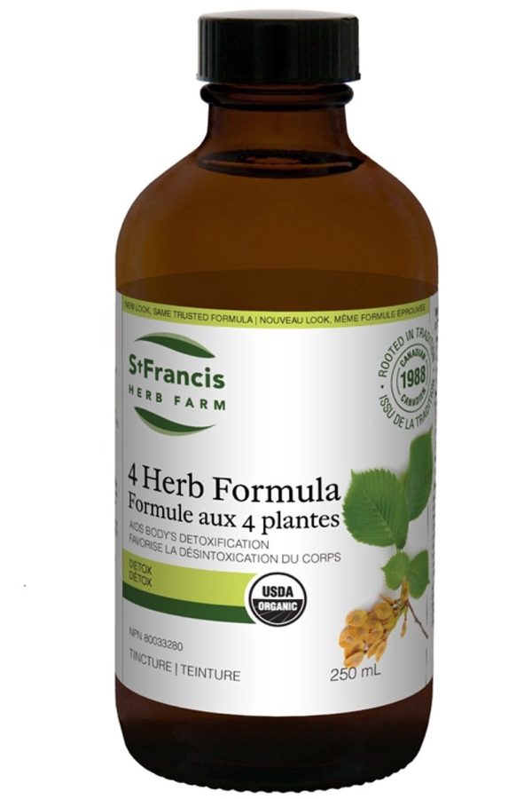 ST FRANCIS HERB FARM 4 Herb Formula (250 ml) For Cheap