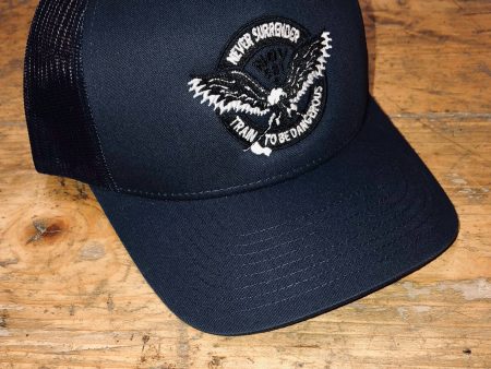 Never Surrender Retro Trucker Online Hot Sale