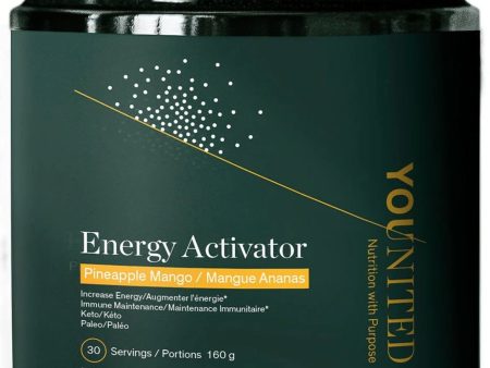 YOUNITED Energy Activator (Pineapple Mango - 160 g) Online now