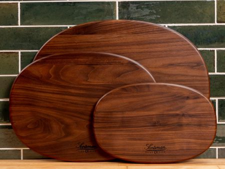 Walnut Oval Serving Board Online