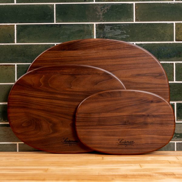 Walnut Oval Serving Board Online