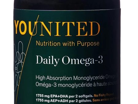 YOUNITED Daily Omega Fish Oil (MagO3 - 60 sgels) For Cheap