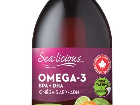 SEA-LICIOUS Omega-3 EPA-DHA (Tangerine Lime - 250 ml) Hot on Sale