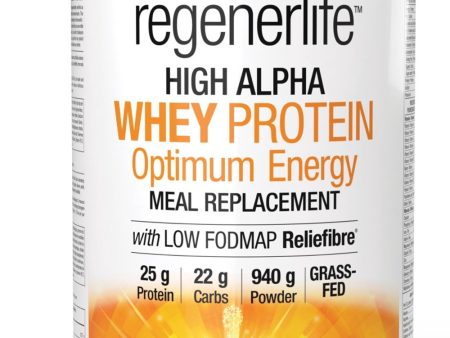 NATURAL FACTORS regenerlife High Alpha Whey Protein Meal Replacement (Chocolate - 940 grams) For Discount