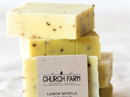 Lemon Myrtle and Macadamia Oil Soap For Discount