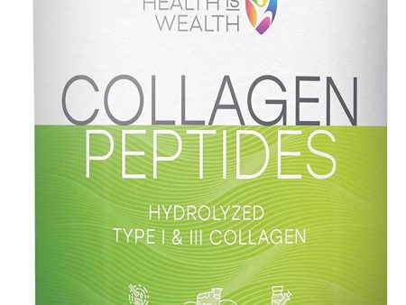 HEALTH IS WEALTH Collagen Peptides (Type 1 & 3 - 300 gr) For Sale