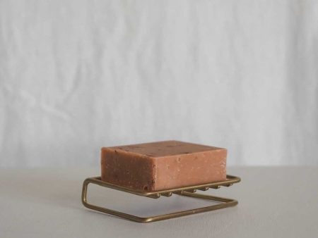 Fog Linen Work Brass Wire Soap Stand Supply