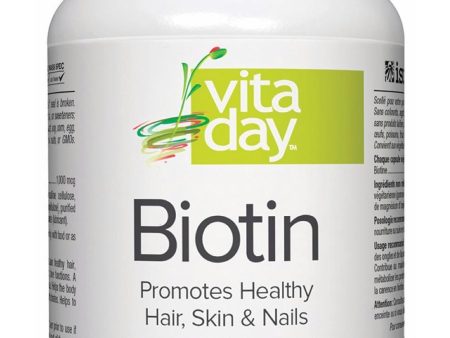 VITADAY Biotin (1000 mcg - 30 vcaps) For Cheap