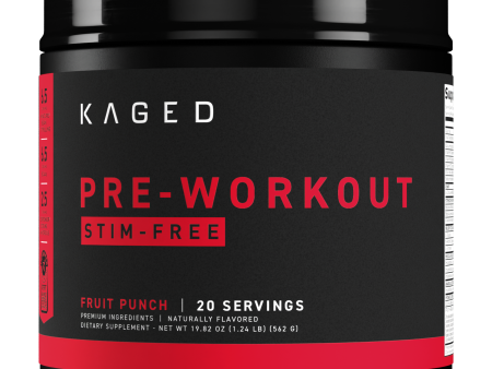 Pre-Workout (Pre-Kaged) Stim Free on Sale