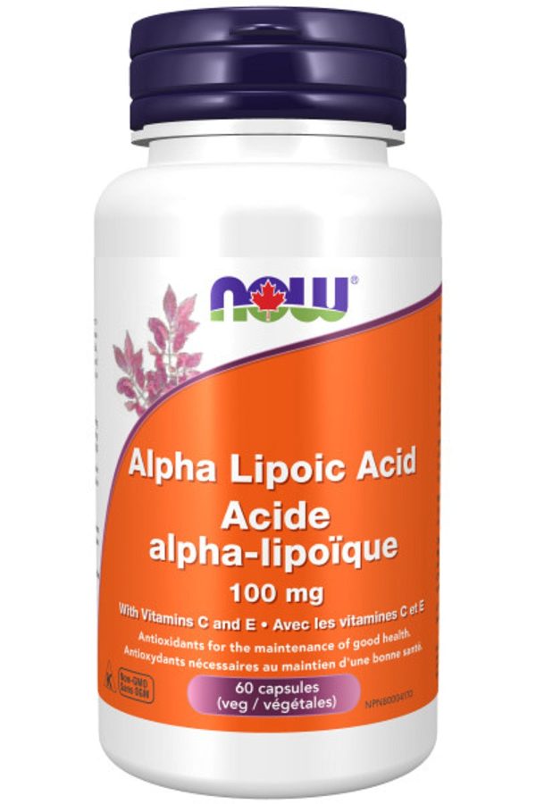 NOW Alpha Lipoic Acid + Vit E + Vit C (100 mg - 60 vcaps) Discount