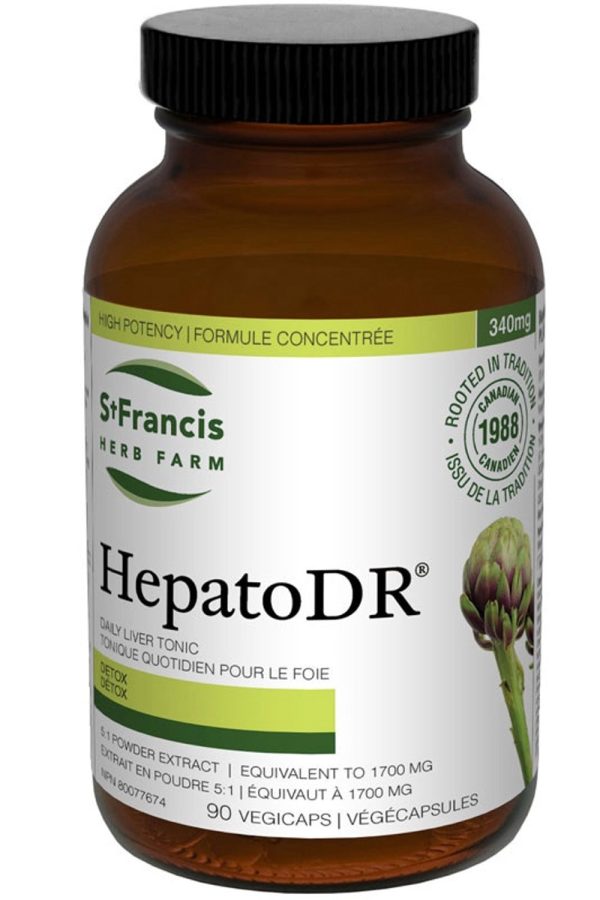 ST FRANCIS HERB FARM HepatoDR 5:1 Extract (90 vcaps) Online Hot Sale