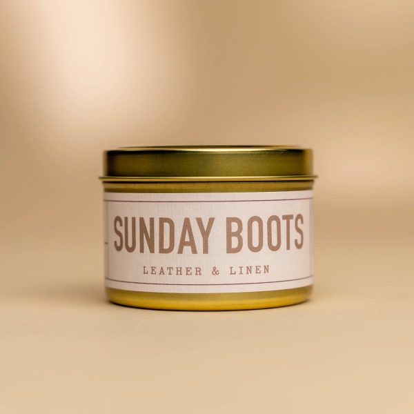 Sunday Boots 5 oz. Candle on Sale