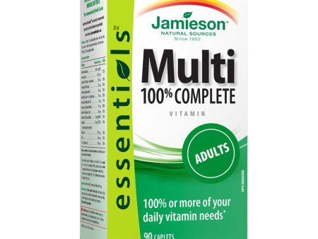 Jamieson 100% Complete Multivitamins Adults For Discount