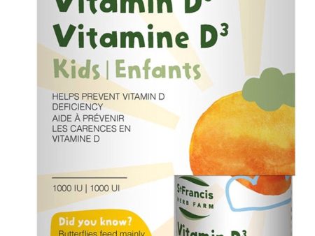 ST FRANCIS HERB FARM Vitamin D3 Kids (15 ml) Online now