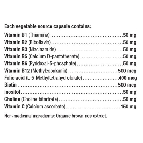 VEEVA B Complex with aline C (120 veg caps) For Discount